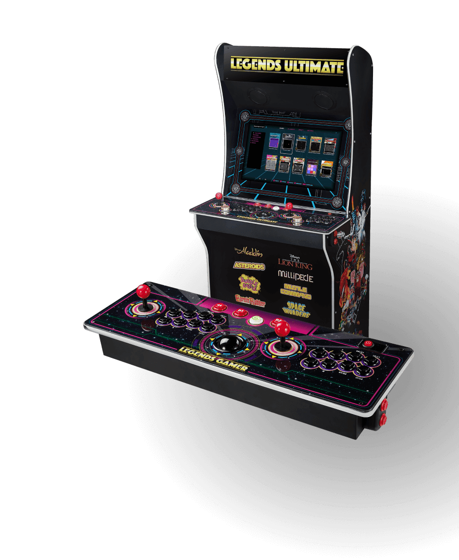 Legends arcade controls and high score submission